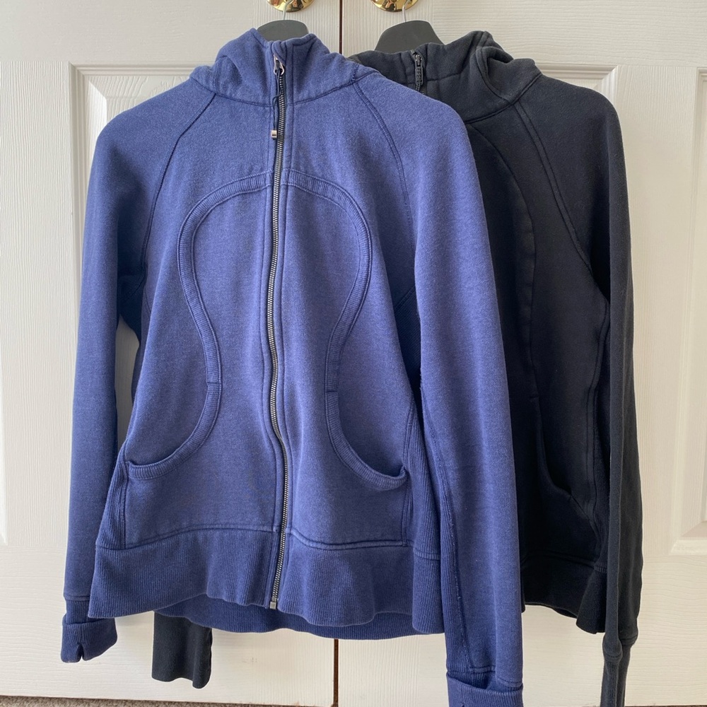 2 Lululemon Scuba Zip Hoodie Jackets Set